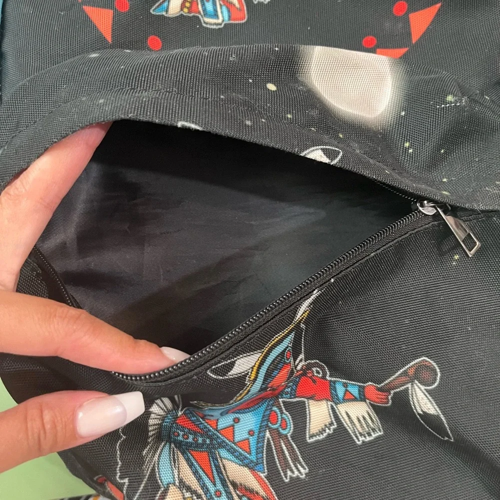 Native American male Traditional Dancer book bag - Picture 4 of 6